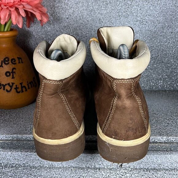 Timberland Leather Ankle Boots Shoes - Picture 5 of 8